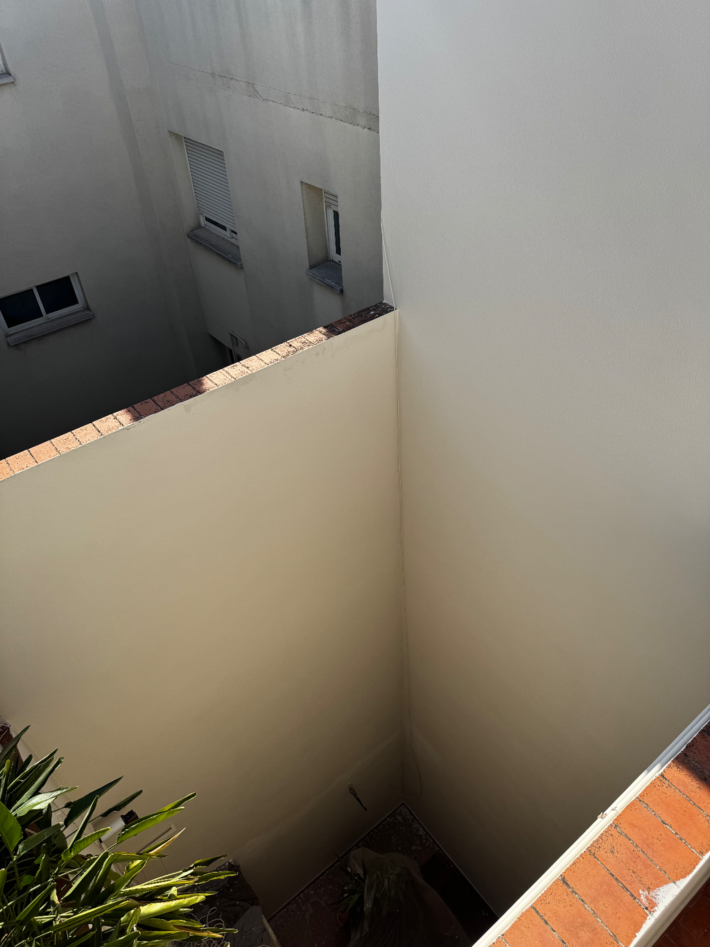 Pintura en trabajos verticales - Después - 1