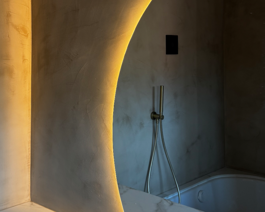 Renovación de Baño con microcemento — resultado final