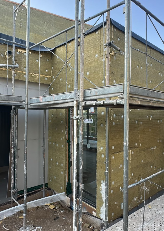 Lana de roca en casa unifamiliar (En proceso)  — foto 1